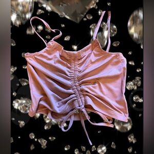 Capella EUC Scrunch Front Crop Top